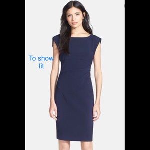Diane von Furstenberg Jori Ruched Sheath Dress